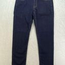 Patagonia  Common Threads Jeans Womens 31 slim Organic Cotton dark wash hemmed Photo 0