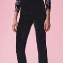 Rebecca Taylor NWT  Soft Black High Waisted Velveteen Pants Size 6 Photo 1