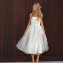 white tulle dress Photo 0