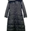 Cole Haan  Premium Down Coat Super Warm Long Black Winter Puffer Women’s Sz Small Photo 2