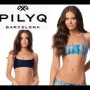 PilyQ New.  Python wave bikini top. NWT Photo 4