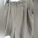 White House | Black Market  Olive Green Trouser Shorts Size 6 Photo 4