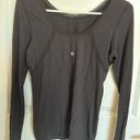 Lululemon Black Long Sleeve Top Photo 3