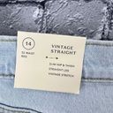 Universal Threads Universal Thread Vintage Straight Stretch Button Fly Jeans Size 14 Ankle Length Photo 10