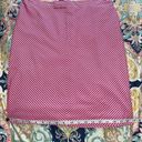 Ralph Lauren  Sport Golf Skirt Pink and White Stripe Photo 3