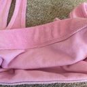 ZARA bra/crop top, pink terry cloth, women’s size small Photo 3