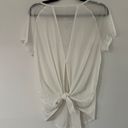 Lululemon Mix & Mesh Short Sleeve Tee 10 White Photo 5