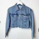 Vintage Blue J.ING  Crop Denim Jacket Photo 0