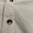 Lacoste White with Navy Around Collar Short Sleeve Button Down Shirt Size XXL Photo 7