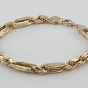 Tehrani Jewelry 14K Real Gold Milano chain Bracelet | Gift | Gold Milano 5 mm  Bracelet | Photo 0