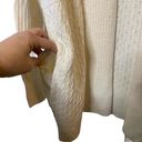 Joie NWT  Womens‎ Cream Open Front Cable Knitted Cardigan Sweater Size Medium Photo 5