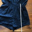 Honey Punch Black Eyelet Romper Photo 9