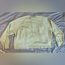 Nike  Women’s Mint Green Essential Lace up cropped crewneck sweatshirt XL Photo 4