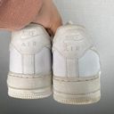 Nike  Air Force One | AF1 White Sneaker Womans 8 Photo 3