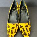 Roger Vivier Pony Hair Animal Print Decollete Pumps Size 42 Photo 1