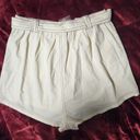 Free People NWT  Ynez Retro Tie Waist Pocket Shorts Size L Photo 4