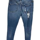 Gilded Intent  Womens High Rise Skinny Jeans Distressed Stretch Blue Size 27x30 Photo 1