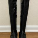 ZARA Flat Thigh High Boots Photo 5