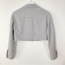 Wilfred Aritzia  Ourson Cropped Jacket Gingham Check Size Small‎ Photo 3