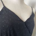 The Row  A Black women’s spaghetti strap party floral embroidery romper NWT Sz med Photo 5