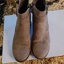 Unisa Brown faux suede ankle boots Photo 3