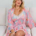 Simply Southern  Silky Robe & Nightie Set sz XL Photo 0