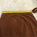 Patagonia  Stretch Organic Cotton skirt Brown orange medium Photo 6