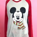 Disney  Mickey Minnie Mouse red two piece ladies red pajama set NEW Small Photo 1