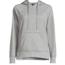 Athletic Works  Womens Hoodie Size 20 Light Gray Light Fleece Interior New Photo 0