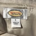 Talbots  Linen Lapel Collar Double Breasted Belted Size 6 Dress Photo 5