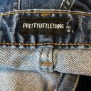 Pretty Little Thing  Size 10 High Rise Mom Raw Cut Ankle Jeans Photo 5