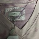 cupio  Women's Short Sleeve Lavender Frost Tie Dye  Blouse Sz XS Photo 2