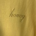 Brandy Melville  John Galt Camila Yellow Honey Crop Long Sleeve T-Shirt One Size Photo 3