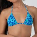 Bright Swimwear Blue Floral Bikini Set Photo 6