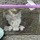 Sanrio  Kuromi Glitter, Black, Clear Zipper Bag Photo 1