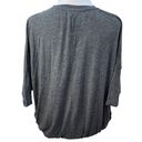 ZARA  Trafaluc Short Sleeve Blousing Shirt Dark Gray Size Small Photo 1