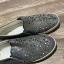 Jack Rogers  Violet Silver Slip on Sneakers with Cutout Detail Photo 7