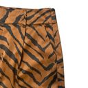 White House | Black Market  | 5 Inch Satin Tiger Print Shorts No Belt Size 8 Photo 4