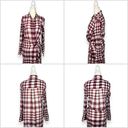 Theory Jinniefield Wrap-Effect Plaid Cotton Maxi Dress Photo 8