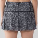 Lululemon  Lost In Pace Skirt (Regular) (13") Daisy Dust Alpine White Black Photo 1