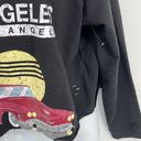 Derek Heart  distressed slashed cropped Los Angeles sweatshirt vintage car NEW 1X Photo 6