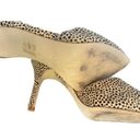 JCrew Calf Hair Leopard Print Kitten Heels Pumps Size 8 High Heels Tan Photo 5