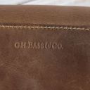 Krass&co Vintage G. H. Bass &  Brown Genuine Leather Mini Crossbody Bag Women's Purse Photo 5