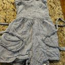 Abercrombie & Fitch  romper SP Small Petite Outfit Smocked Summer Striped Photo 0