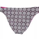 La Perla NWT  Studio Geometric Pink Gray Reversible Bikini Swim Bottom- 8/ EU 42 Photo 1