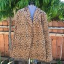 Good American  Leopard Print Blazer size 5 Photo 11