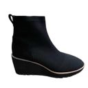 Anne Klein  Black Parley Wedge Boot Booties Size 9.5 NIB Photo 14