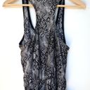 AQUA  Floral Lace Print Wrap Dress in Black and White M Photo 4