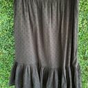 J.Crew NWOT-  Black Midi Skirt | Clip Dot | Cotton Pockets | Tiered | Sz 10 Photo 6