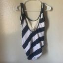 DKNY Striped One Piece Swimsuit Photo 2